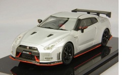 ミニカー　WITS 1/43 レジン　W116　日産 ＧＴ-Ｒ ニスモ　アルティメイトメタルシルバー　4571285861519