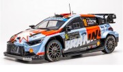 予約品　7月以降　ミニカー　IXOモデル (イクソ)　ダイキャスト（開閉機構ナシ）　1/18　18RMC270A　ヒョンデ i20 N ラリー1 2026年 ラリーモンテカルロ #16 A.Fourmaux/A.Coria　4907981697914