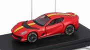 予約品　2026年3月頃　ミニカー　BURAGO（ブラゴ） ダイキャストモデル　1/64　28-56321R　フェラーリ812 コンペティツィオーネ レッド　4548565514144