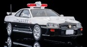 予約品　2026年6月頃　ミニカー　トミーテック　トミカビンテージ　1/64　336716　ＬＶ－Ｎ３６６ａ 日産 スカイライン ER34 ２ドア スポーツクーペ ２５ＧＴ ＴＵＲＢＯ パトロールカー（山梨県警察）　4543736336716