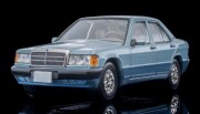 予約品　2027年1月頃　ミニカー　トミーテック　トミカビンテージ　1/64　339847　ＬＶ－Ｎ７７ｃ　メルセデスベンツ　１９０　Ｅ　（パールブルー）９２年式　4543736339847