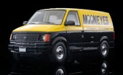 予約品　12月頃　ミニカー　トミーテック　トミカビンテージ　1/64　340157　ＬＶ－Ｎ３４４ｂ　シボレー　アストロ　バン　（ＭＯＯＮＥＹＥＳ）　黄／黒　4543736340157