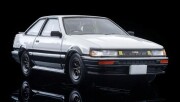 予約品　2027年1月頃　ミニカー　トミーテック　トミカビンテージ　1/64　342069　ＬＶ－Ｎ３０４ｄ　トヨタ　カローラレビン　２ドア　ＧＴ－ＡＰＥＸ　ＲＳワタナベホイール装着車（白／黒）８５年式　4543736342069