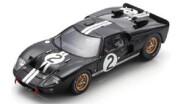 予約品　7月頃　再発売　ミニカー　SPARK（スパーク）　レジンモデル　1/43　43LM66　フォード Ford Mk II No.2 Winner 24H Le Mans 1966 B. McLaren C. Amon　9580006420664
