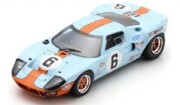 予約品　7月頃　再発売　ミニカー　SPARK（スパーク）　レジンモデル　1/43　43LM69　フォード Ford GT 40 No.6 Winner 24H Le Mans 1969 J. Ickx J. Oliver　9580006420695