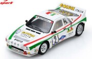 予約品　2027年4月頃　ミニカー　Spark　レジンモデル　1/43　43TF84　Lancia 037 Rally No.2 優勝 Targa Florio Rally 1984 "Tony" M. Sghedoni　9580006180841