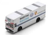 予約品　12月頃　ミニカー　Schuco（シュコー） ダイキャストモデル　1/43　43U00130　1974 Mercedes-Benz O317 race car transporter "MARTINI", silver　9581677401303