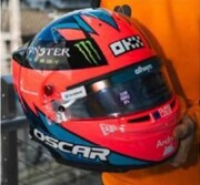 予約品　2026年5月頃　ヘルメット　Spark（スパーク）　1/5　5HF237　F1 Helmet McLaren Formula 1 Team - Oscar Piastri - Las Vegas GP 2025　9580006192370