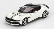 予約品　2026年2月以降順次　ミニカー　BBR（ビービーアール）  ダイキャストモデル　1/64　BBRFER64034　フェラーリ 12 チリンドリ Bianco Avus　8055598835857
