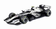 予約品　2027年1月以降　ミニカー　BURAGO（ブラゴ） ダイキャストモデル　1/43　BUR38296V　キャデラック Ｆ１チーム MAC-26 2026 オーストラリアGP No.77 V.ボッタス ドライバー付 クリアケース　4548565535316