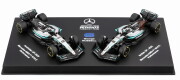 予約品　11月頃　ミニカー　BURAGO（ブラゴ） ダイキャストモデル　 1/64　BUR58020R　メルセデス-AMG ペトロナス F1チーム W16 オーストラリア/イギリスGP No.63 G.ラッセル2台セット　4548565530151