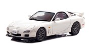 予約品　2026年1月頃　ミニカー　CARNEL（カーネル） 1/43　CN430003　マツダ RX-7 Type RZ (FD3S) 2000 Snow White Pearl Mica 限定300台　4580198724231