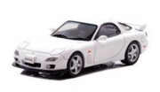予約品　9月頃　ミニカー　CARNEL（カーネル） 1/43　CN430005　マツダ RX-7 Type RS (FD3S) 2000 ピュアホワイト　限定200台　4580198724743