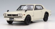 予約品　8月頃　ミニカー　エニフ ENIF　レジンモデル　1/43　ENIF0086　日産 スカイライン 2000 GT-R 2ドア HT（KPGC10） ホワイト　4533226100866
