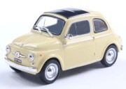 予約品　10月頃　ミニカー　First43　ダイキャスト　1/43　F43-180　フィアット 500Ｄ 1962 ライトイエロー　4907981689032