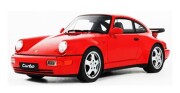 予約品　2027年6月頃　ミニカー　GT SPIRIT(GTスプリット)　（開閉機構なし）レジンモデル　1/18　GTS1016　ポルシェ 911(964) ターボ 3.3 1991 (レッド)　4548565535668