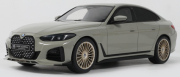 予約品　2026年4月頃　ミニカー  GT SPIRIT　レジンモデル（開閉機構なし） 1/18　GTS541　BMW アルピナ B4 GT 2024 (グレー)　4548565510146