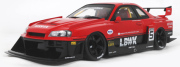 予約品　2026年8月頃　ミニカー  GT SPIRIT　レジンモデル（開閉機構なし） 1/18　GTS570　日産 スカイライン LB スーパーシルエット 2020 (レッド)　4548565514649
