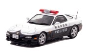 予約品　11月頃　ミニカー　レイズ RAI'S　1/43　H7431912　マツダ RX-7 Type RS (FD3S) 2019 新潟県警察交通部交通機動隊車両 (355) 限定600個　4580198724217