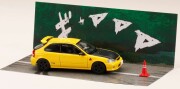 予約品　2026年1月頃　ミニカー　HJ64 ホビージャパン（HobbyJapan） 1/64　HJDMD007　ホンダシビック Honda CIVIC (EK9) 東堂塾 / 頭文字D 舘 智幸 VS 藤原 拓海　4981932074009