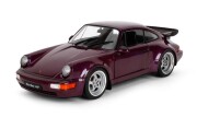 予約品　10月頃　ミニカー　ジャダトイズ JADATOYS　PINK SLIPシリーズ　ダイキャストモデル（開閉機構付）　1/18　JADA36466　ポルシェ 911 (964) 3.6 ターボ あずき色　4548565532315
