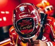 予約品　2026年1月頃　ミニカー　Looksmart (ルックスマート)　1/5　LSHEL017　シャルル・ルクレール ヘルメット Charles Leclerc - Abu Dhabi GP 2024　9580006144461