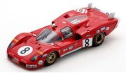 予約品　2027年5月頃　ミニカー　Looksmart (ルックスマート)   レジンモデル　1/43　LSLM177　Ferrari 512 S No.8 Le Mans 24H 1970 A. Merzario C. Regazzoni　9580006145529