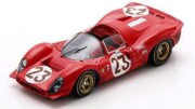 予約品　2027年5月頃　ミニカー　Looksmart (ルックスマート)   レジンモデル　1/43　LSRC115　Ferrari 275 P2 No.198 優勝 Targa Florio 1965 L. Bandini N. Vaccarella　9580006143686