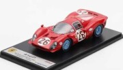 予約品　2026年1月頃　ミニカー　Looksmart (ルックスマート)　1/43　LSRC163　フェラーリ Ferrari 412P No.26 3位 Daytona 24H 1967 Pedro Rodriguez  Jean Guichet　9580006144454