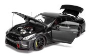 予約品　8月以降順次　ミニカー  MOTORHELIX  ダイキャストモデル（開閉機構つき）　1/18　M83529　日産 Nissan GT-R NISMO (R35) Special Edition 2022 Meteor Flake Black Pearl　4570245220496