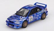 予約品　11月以降順次　ミニカー　MINI-GT　1/64　MGT01078-L　スバル インプレッサ WRC99 アクロポリス・ラリー 2000 #23(左ハンドル)　840456308332