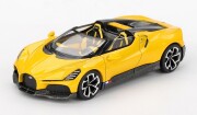 予約品　2026年7月以降順次　ミニカー　MINI-GT　1/64　MGT01137-L　ブガッティ W16 ミストラル イエロー (左ハンドル)　840456387115