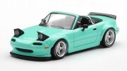 予約品　9月以降順次　ミニカー　MINI-GT　1/64　MGT01249-R　Pandem マツダ MX-5 (NA) ミントグリーン(右ハンドル)　840456392621