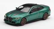 予約品　12月以降順次　ミニカー　MINI-GT　1/64　MGT01328-R　BMW M4 CS フローズンアイル オブ マン グリーンメタリック (右ハンドル)　840456394519