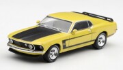 予約品　12月以降順次　ミニカー　MINI-GT　1/64　MGT01342-L　フォード マスタング Boss 302 1969 ブライトイエロー(左ハンドル)　840456395875
