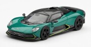 予約品　2027年3月以降順次　ミニカー　MINI-GT　1/64　MGT01373-L　アストンマーチン ヴァルハラ ポディウムグリーン(左ハンドル)　840456312780