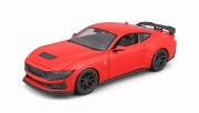 予約品　10月頃　ミニカー　マイスト Maisto　ダイキャストモデル（開閉機構付）1/24　MS32925R　フォード マスタング ダークホース 2024 メタリックレッド　4548565527793