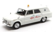 予約品　12月頃　ミニカー　MATRIX（マトリックス）　レジンモデル　1/43　MX40102161　アルファロメオ ジュリア 105 Promiscus by Colli assistance competition 1962-74 ホワイト　4907981693466