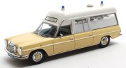 予約品　12月頃　ミニカー　MATRIX（マトリックス）　レジンモデル　1/43　MX41302282　メルセデスベンツ MB V114 Visser 救急車 Dedemsvaart 1968-73 ホワイト/イエロー　4907981693657