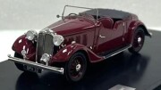 予約品　12月頃　ミニカー　MATRIX（マトリックス）　レジンモデル　1/43　MX41706132　ローバー 12HP(P1) ツアラー 1934-35 マルーン　4907981693701