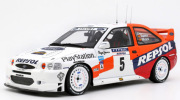 予約品　2026年3月頃　ミニカー  OttO mobile　レジンモデル（開閉機構なし） 1/18　OTM1179　フォード エスコート WRC カタルーニャ ラリー 1997 #5 世界限定 2,000個　4548565513772