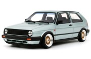 予約品　2027年2月頃　ミニカー  OttO mobile　レジンモデル（開閉機構なし） 1/18　OTM1262　フォルクスワーゲン ゴルフ II GTI "STANCE" 1991 (グリーン)限定生産品　4548565528172