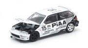 予約品　2027年6月頃　ミニカー　POP RACE　1/64　PR640553　ホンダ シビック（EF9）#15 JTC 1991 InterTEC　4562129852992