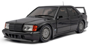 予約品　10月頃　ミニカー　SOLIDO（ソリド） ダイキャストモデル（開閉機構付）　1/18　S1801012　メルセデスベンツ 190(W201) Evo II ソリドワークス 1990  (ブラック)　3663506040399