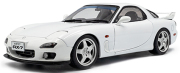 予約品　10月頃　再発売　ミニカー　SOLIDO（ソリド）ダイキャストモデル（開閉機構付） 1/18　S1810607　マツダ RX-7 (FD3S) 1999 (ホワイト)　3663506041952
