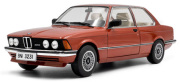 予約品　10月頃　ミニカー　SOLIDO（ソリド） ダイキャストモデル（開閉機構付）　1/18　S1812802　BMW E21 323I 1980 (レッドブラウン)　3663506042577