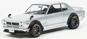 予約品　2027年1月頃　ミニカー　SOLIDO（ソリド）ダイキャストモデル（開閉機構付き） 1/18　S1813006　日産 スカイライン 2000 GT-R(KPGC10) HAKOSUKA SOLIDO WORKS 1970 (シルバー)　3663506051487