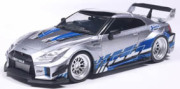 予約品　2026年7月頃　ミニカー　SOLIDO（ソリド）  ダイキャストモデル　1/43　S4311211　日産 GT-R (R35) リバティウォーク シルエット 2020  (シルバー/ブルー)　3663506046926