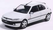 予約品　2026年7月頃　ミニカー　SOLIDO（ソリド）  ダイキャストモデル　1/43　S4311408　プジョー 306 S16 1994 (ホワイト)　3663506046612