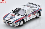予約品　2027年2月頃　ミニカー　Spark　レジンモデル　1/43　S9169　Lancia 037 Rally No.6 優勝 Sanremo Rally 1983 M. Alen I. Kivimaki　9580006991690